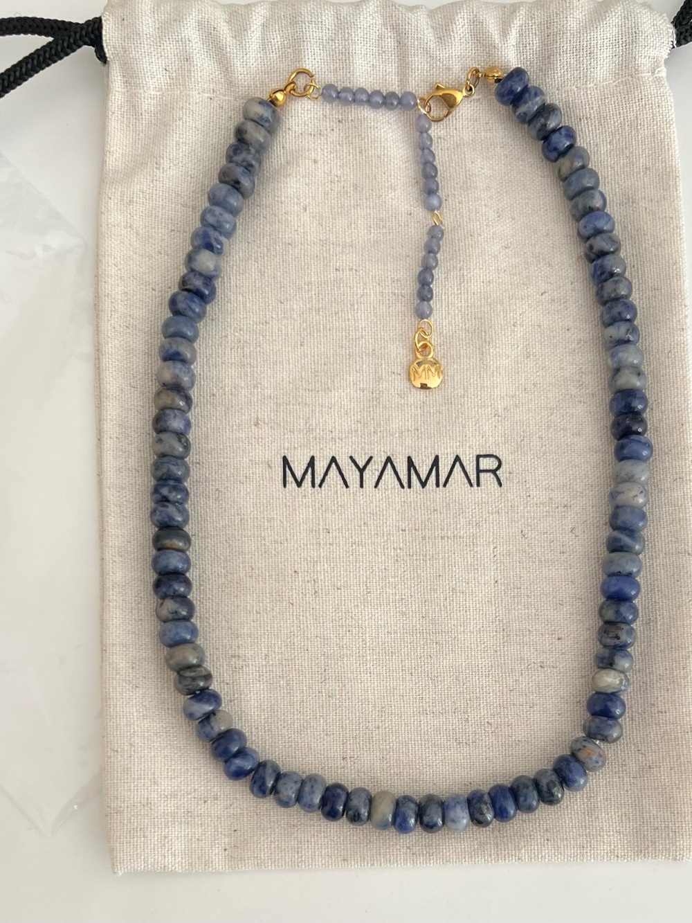 NEW Mayamar Blue Semi Precious Necklace